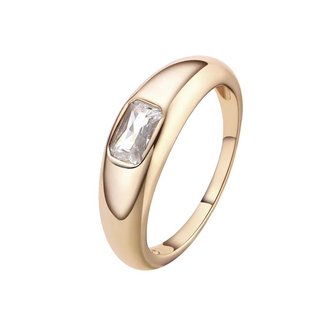 Ring Baguette Signet LisaConcept
