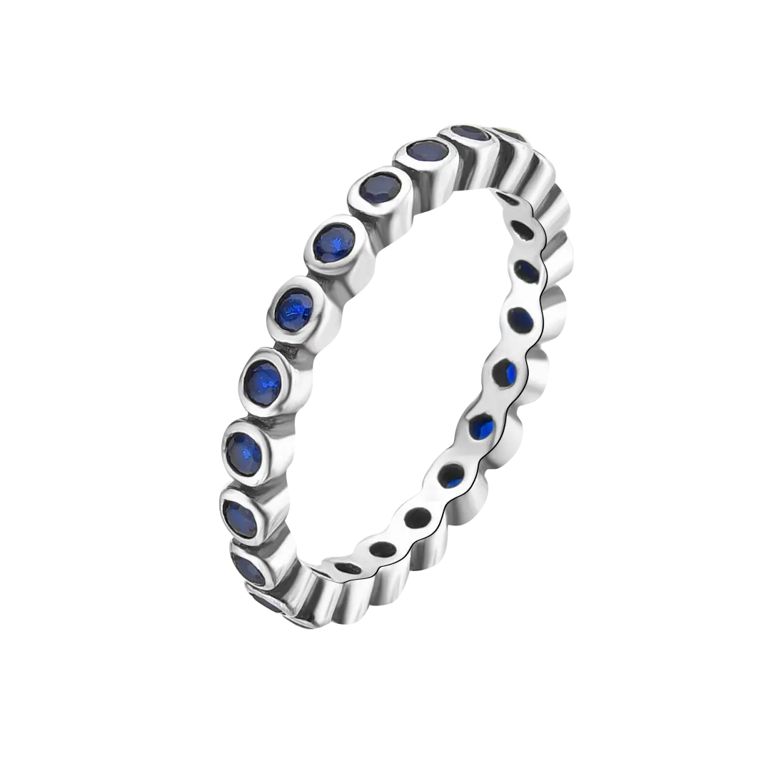 Ring Blue Garland LisaConcept