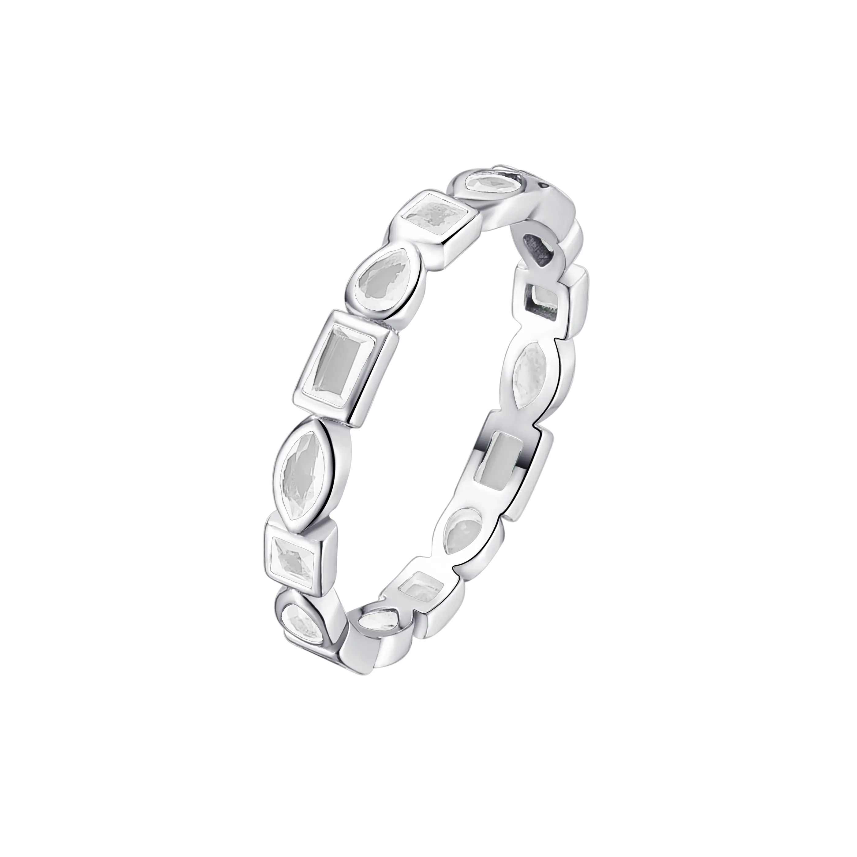 Ring Mosaic White LisaConcept