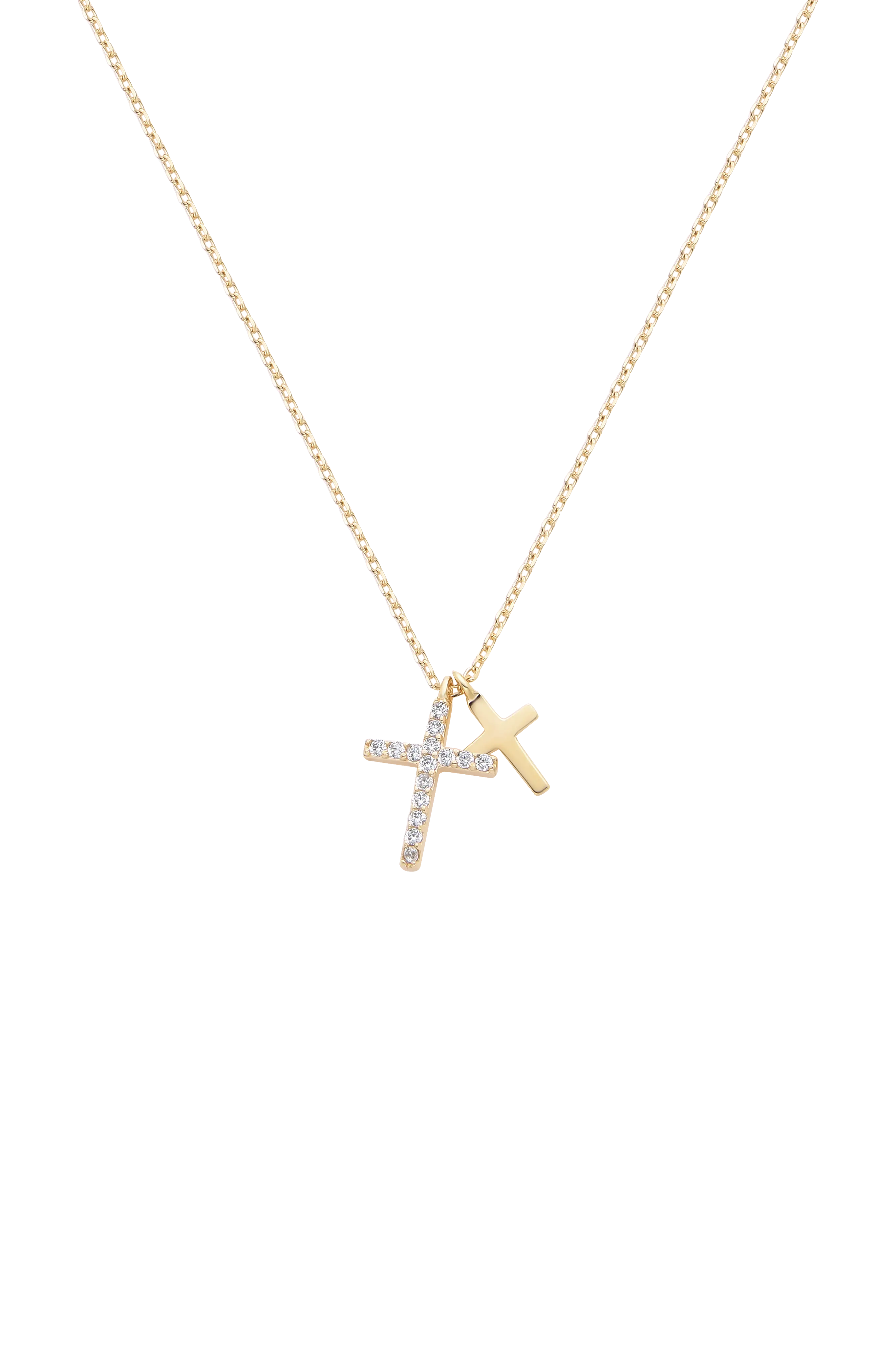 Halskette Double Cross LisaConcept