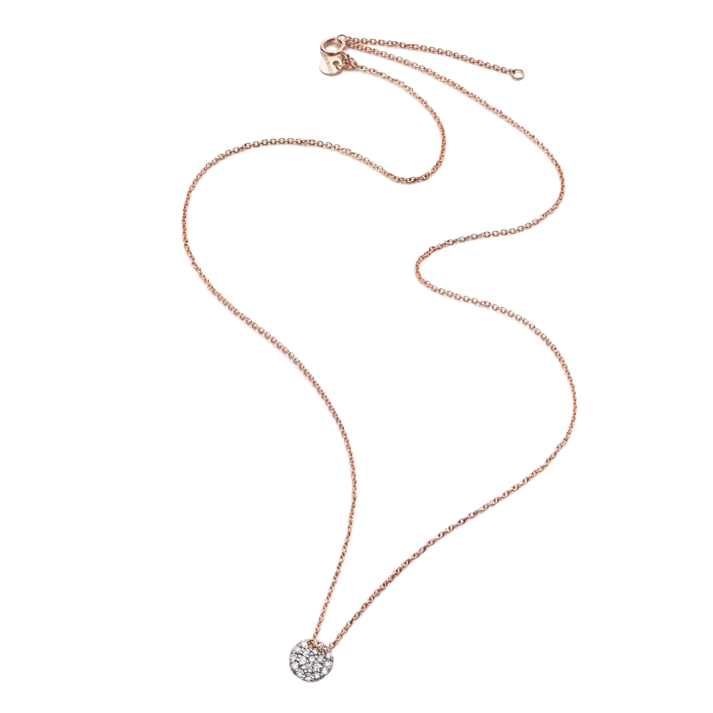 Halskette Pave White Diamonds S LisaConcept
