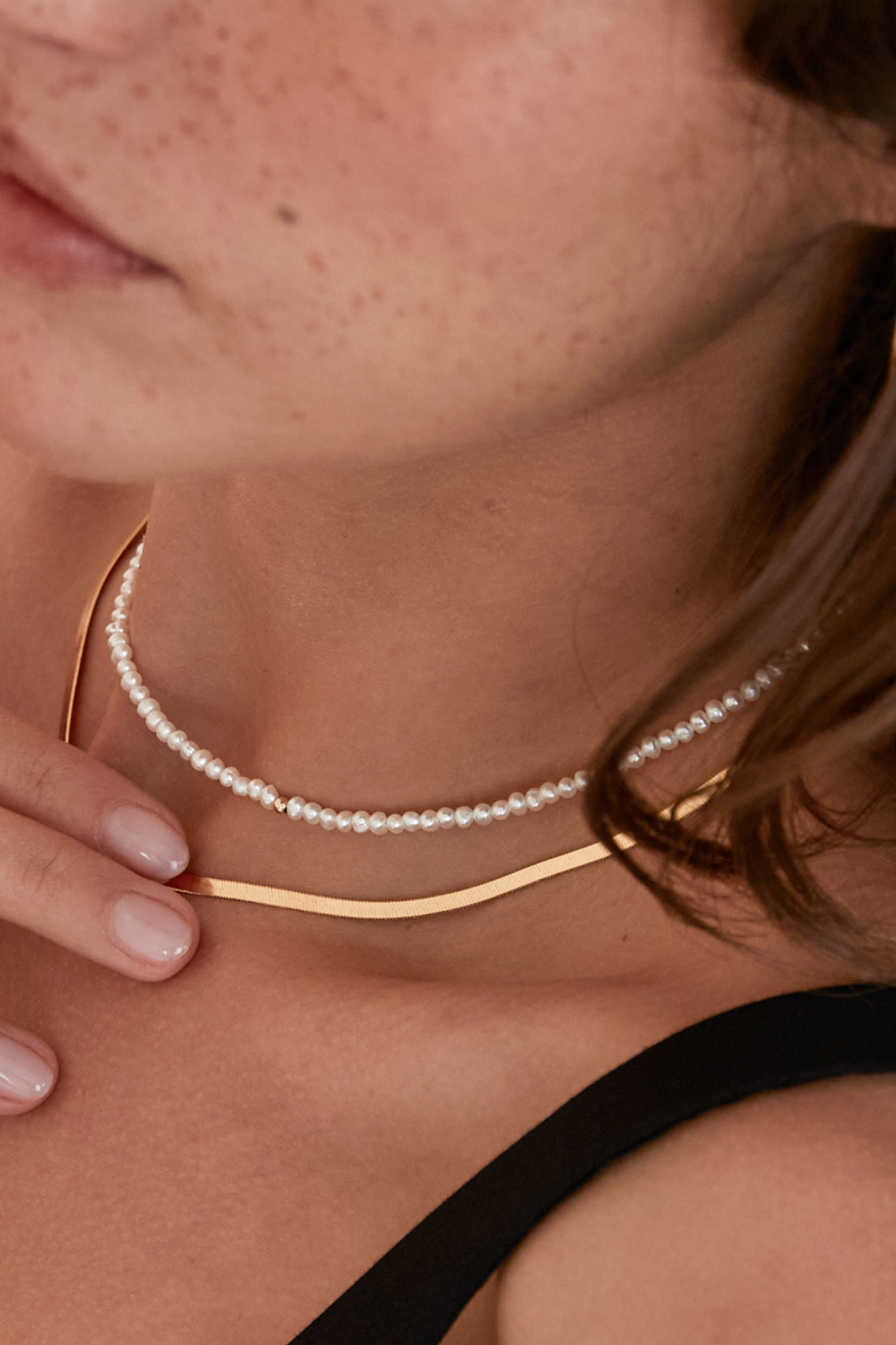 Collier Mini Pearl Bead LisaConcept