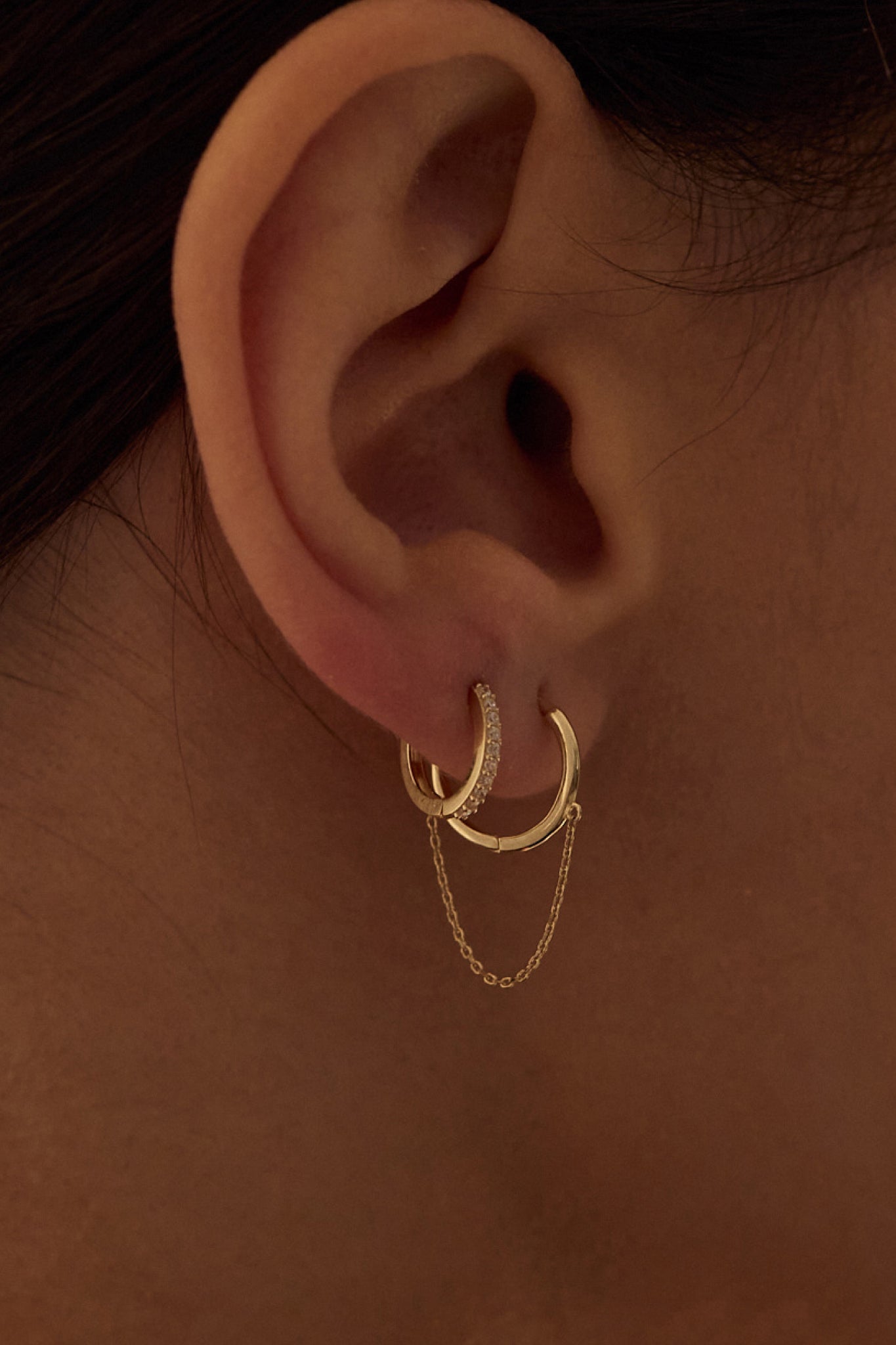Ohrringe Shiny Hoops S LisaConcept